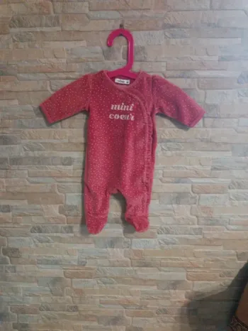 Pyjama velours Gémo 1M