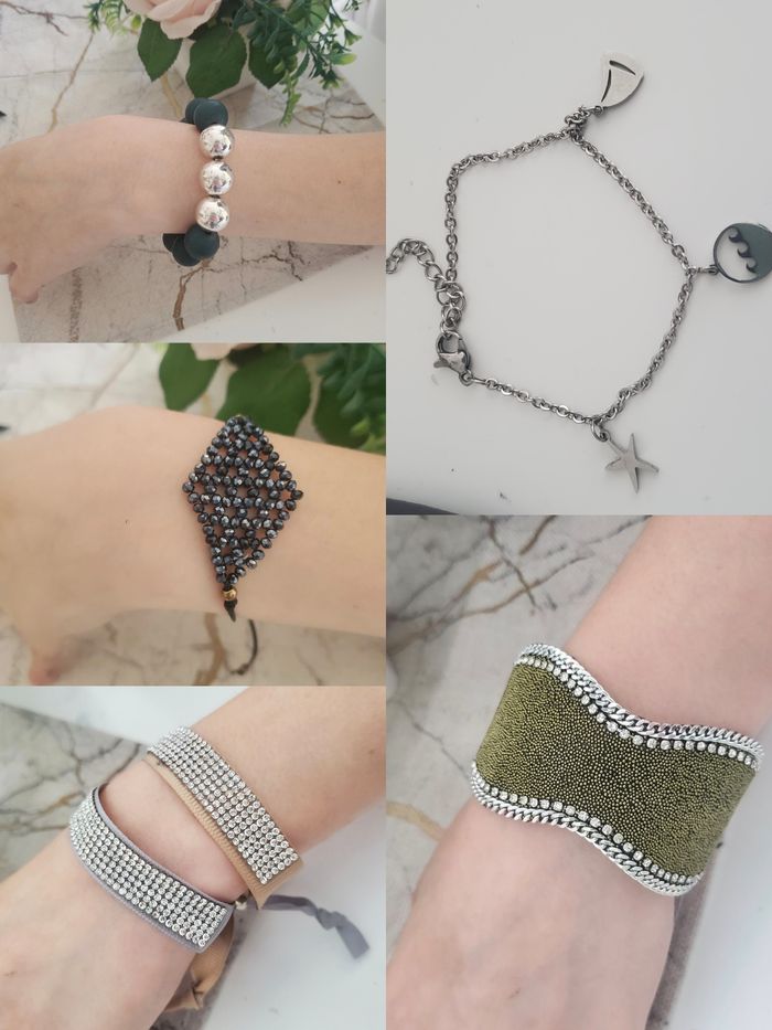 Bracelet fantaisie lot de 6