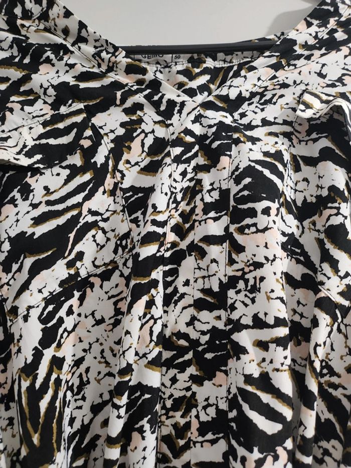 Robe tunique avec ceinture - photo numéro 2