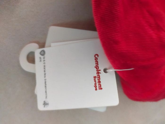 Casquette rouge bébé – Baby Taz foot – 49 cm - photo numéro 6