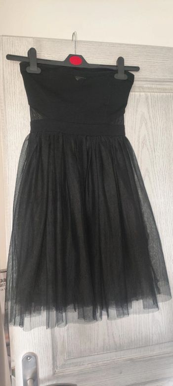 robe bustier noire