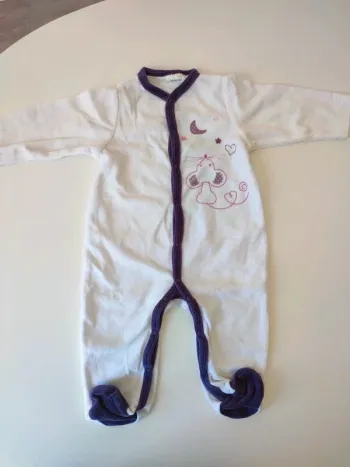Pyjama velours 6 mois