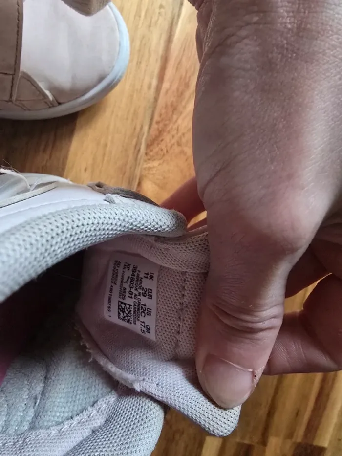 basket puma rose pointure 29 - photo numéro 2