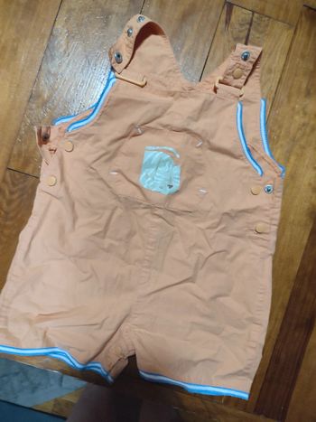 Salopette short dpam 18 mois