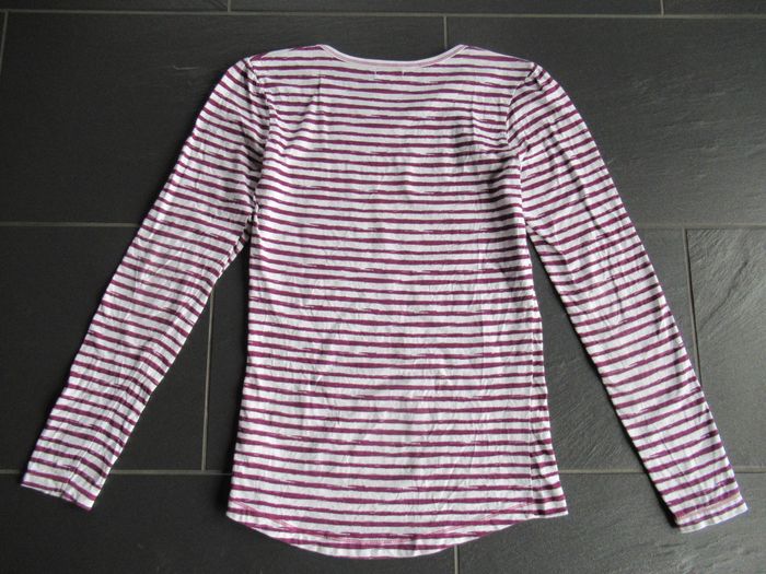 Tee-shirt manches longues fille (haut) 14 ans étoiles de mer - photo numéro 3