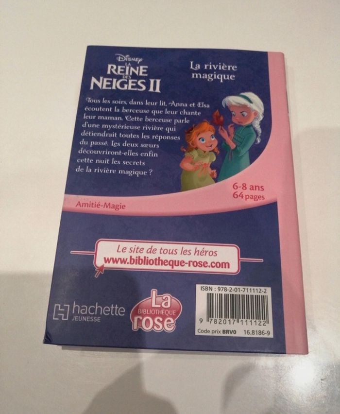 Livre la reine des neiges 2 la bibliothèque rose - photo numéro 2