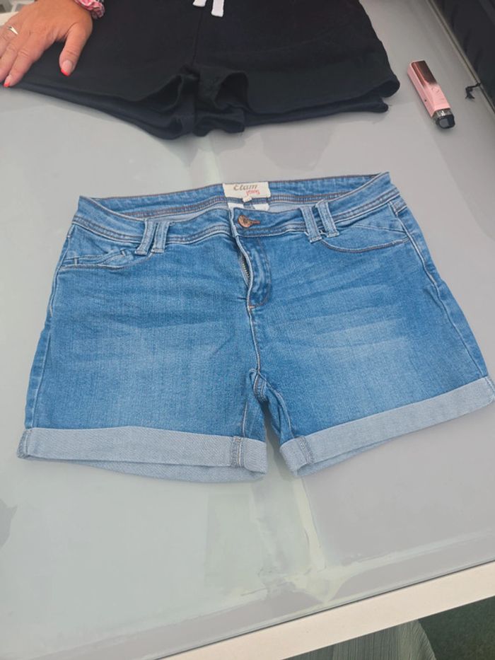 Short en jean