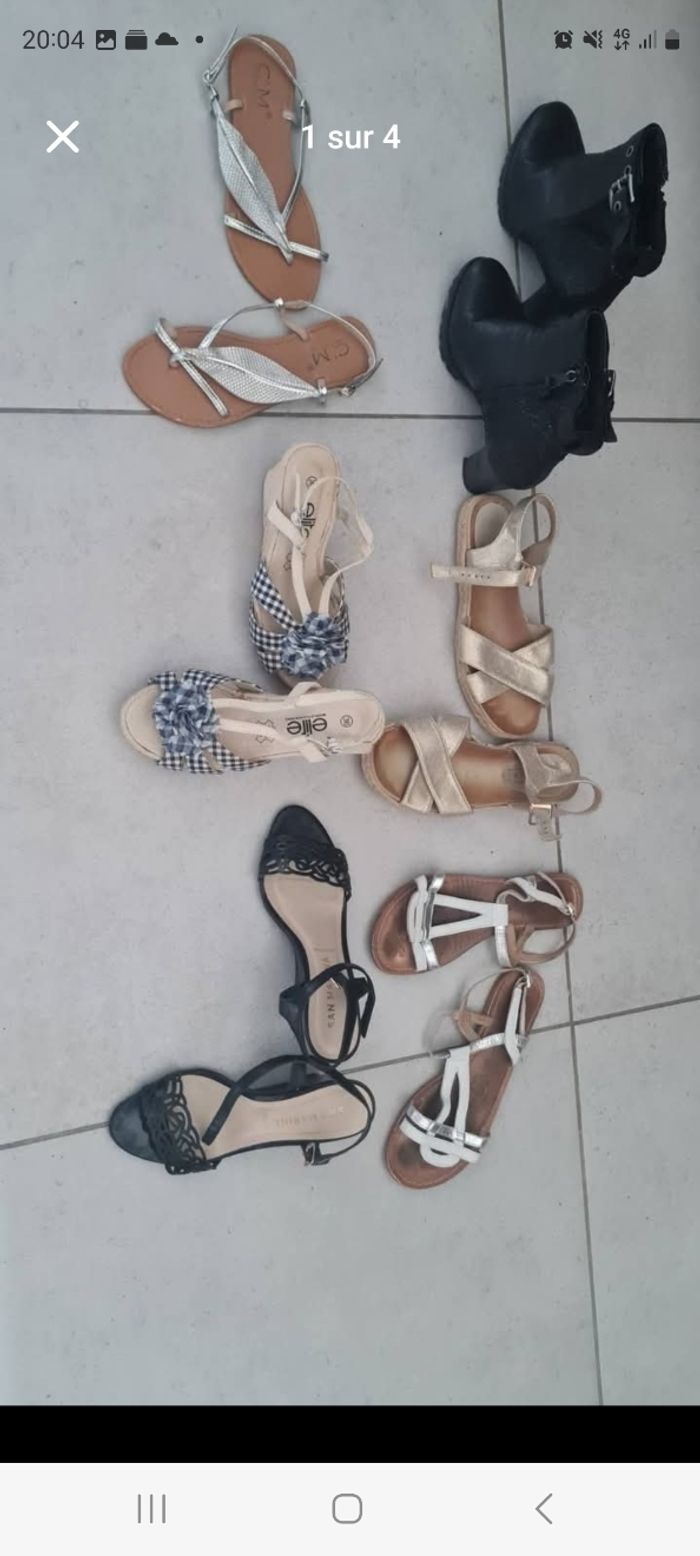 Lot de chaussures T36