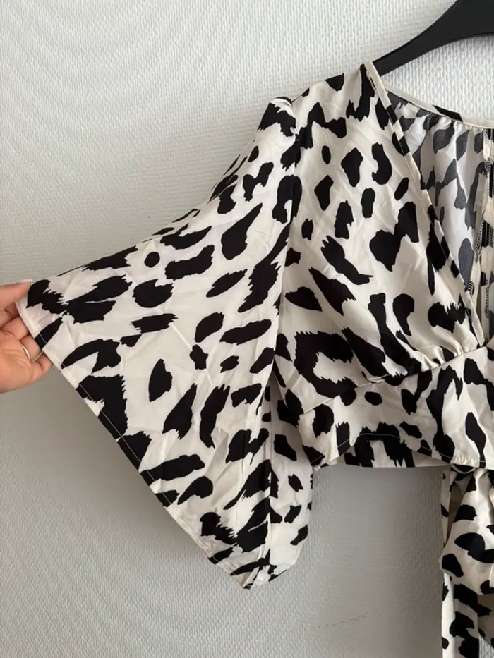 Blouse courte fluide - photo numéro 2