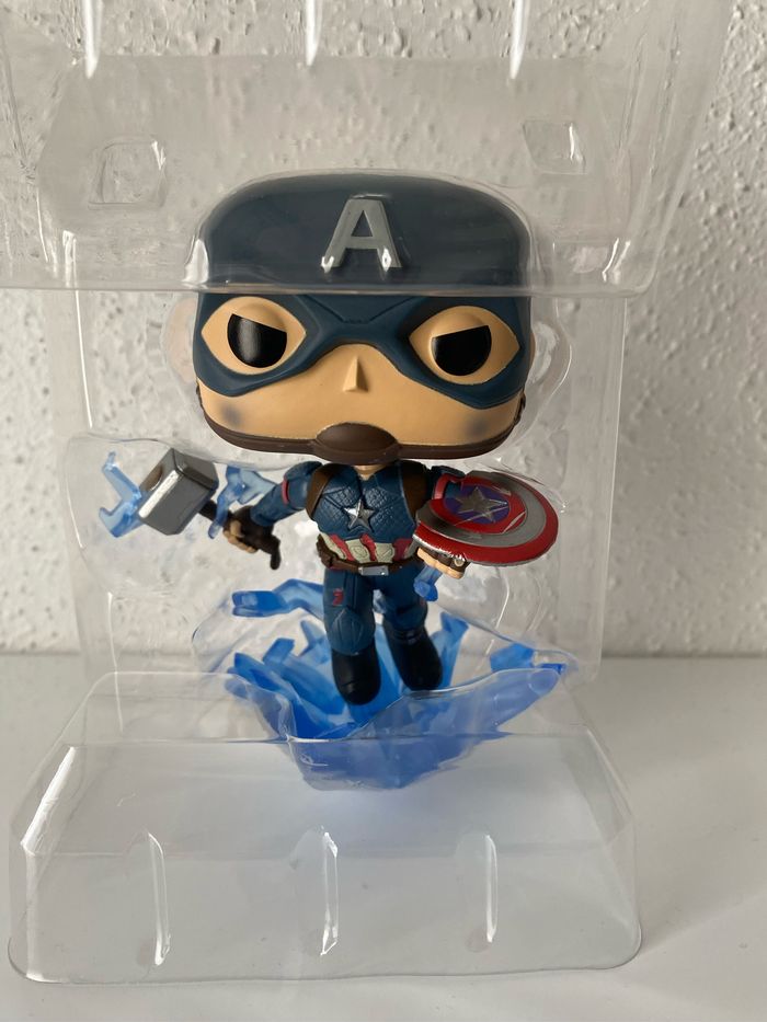 Pop figurine avenger capitaine america 573 - photo numéro 3
