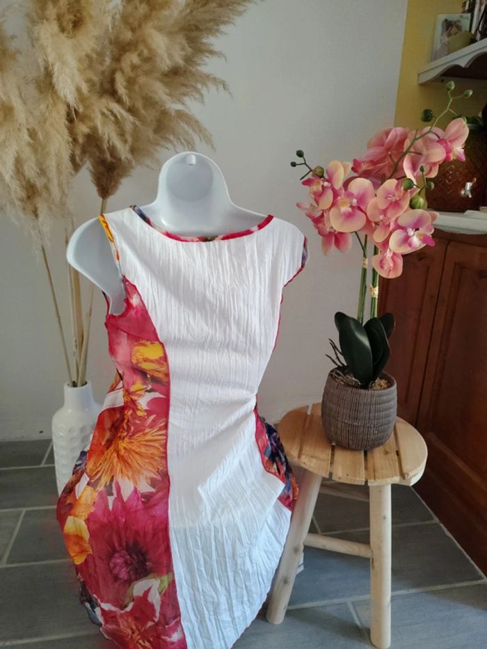 Sublime robe femme avec sa veste en lin 🎀 38 - photo numéro 4