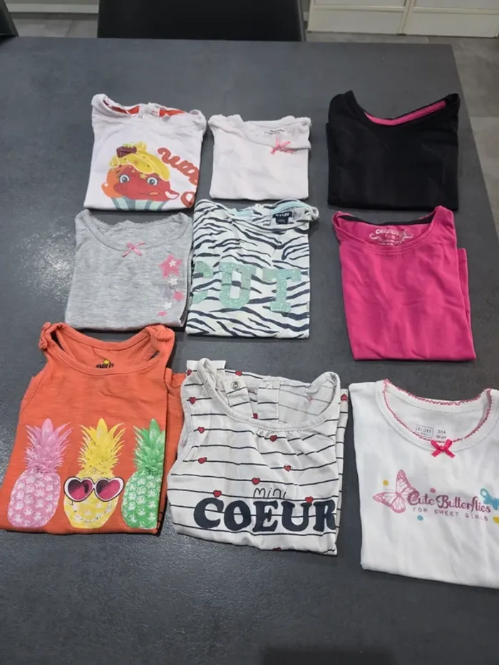 Lot tee short et débardeur