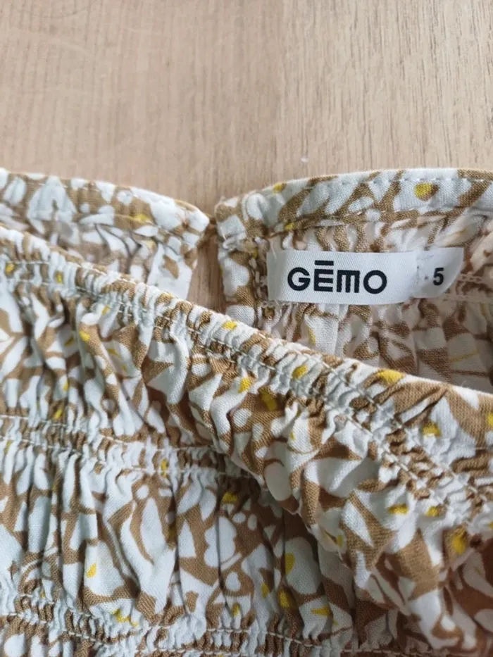 Blouse gémo fleuri - photo numéro 3