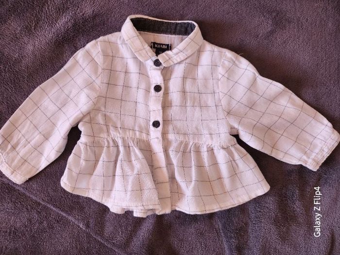 Chemise fille 3 mois
