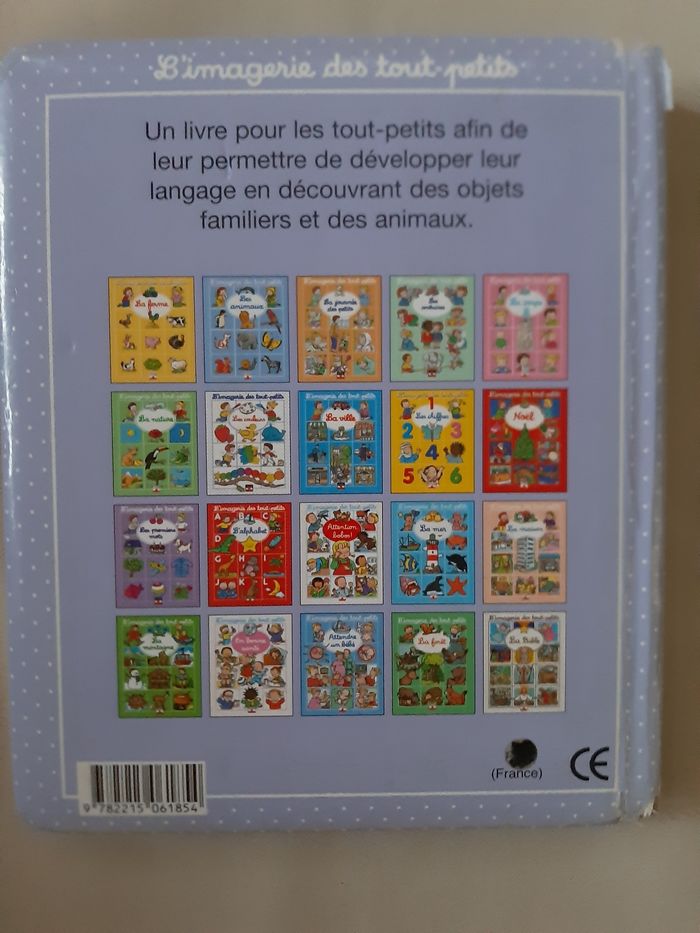 livre enfant - Les premiers mots - L'imagerie des tout-petits - photo numéro 2