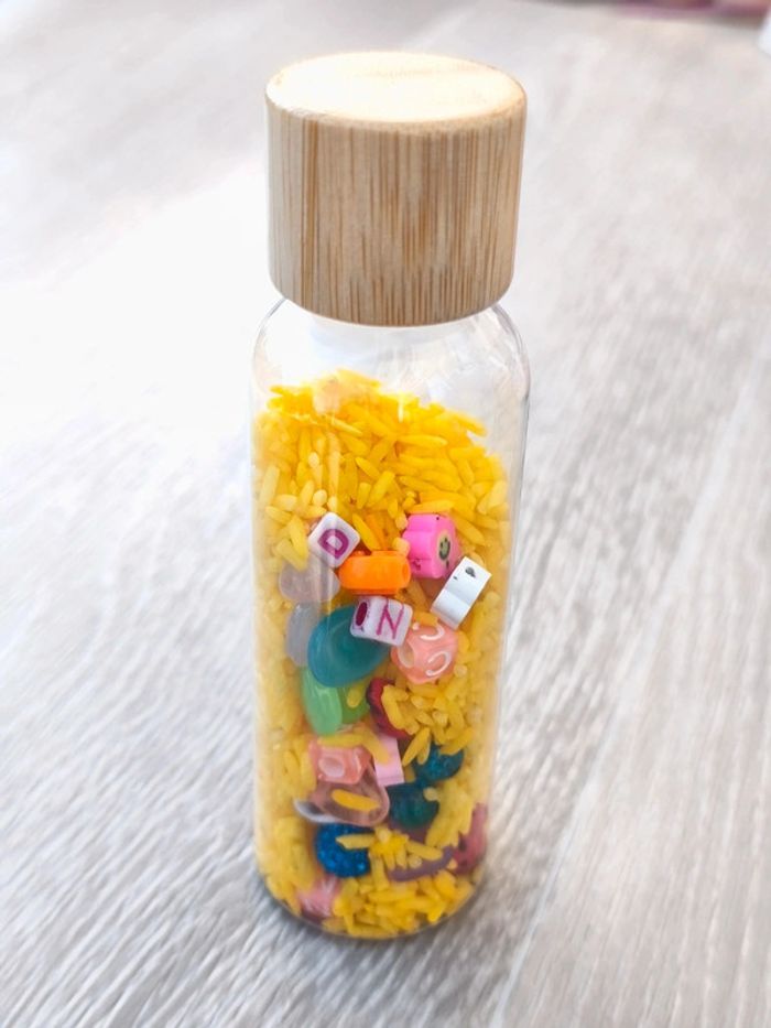 Bouteille sensoriel, jouet d’éveil coloré, retour au calme - photo numéro 3
