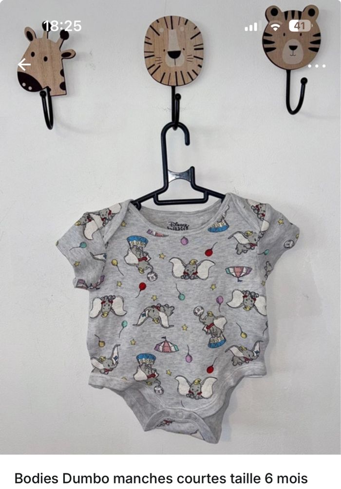 Lot  RÉSERVÉ vêtements bébé Panpan Dumbo - photo numéro 2
