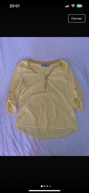 Tunique jaune