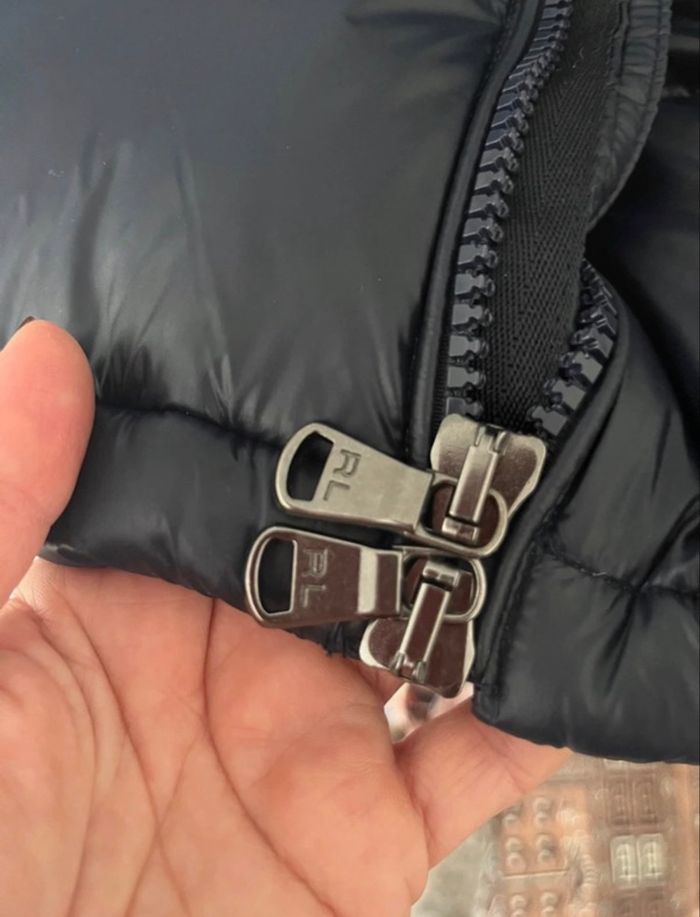 Doudoune Ralph Lauren bleu marine - photo numéro 5