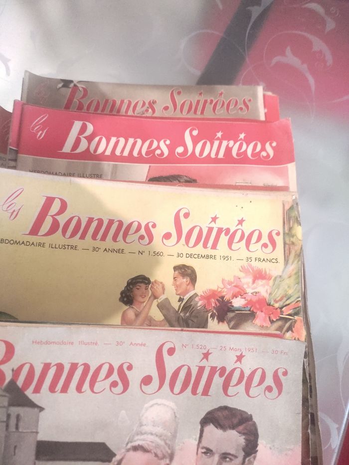 Lot de revues des années 1951 et 1952 - photo numéro 3