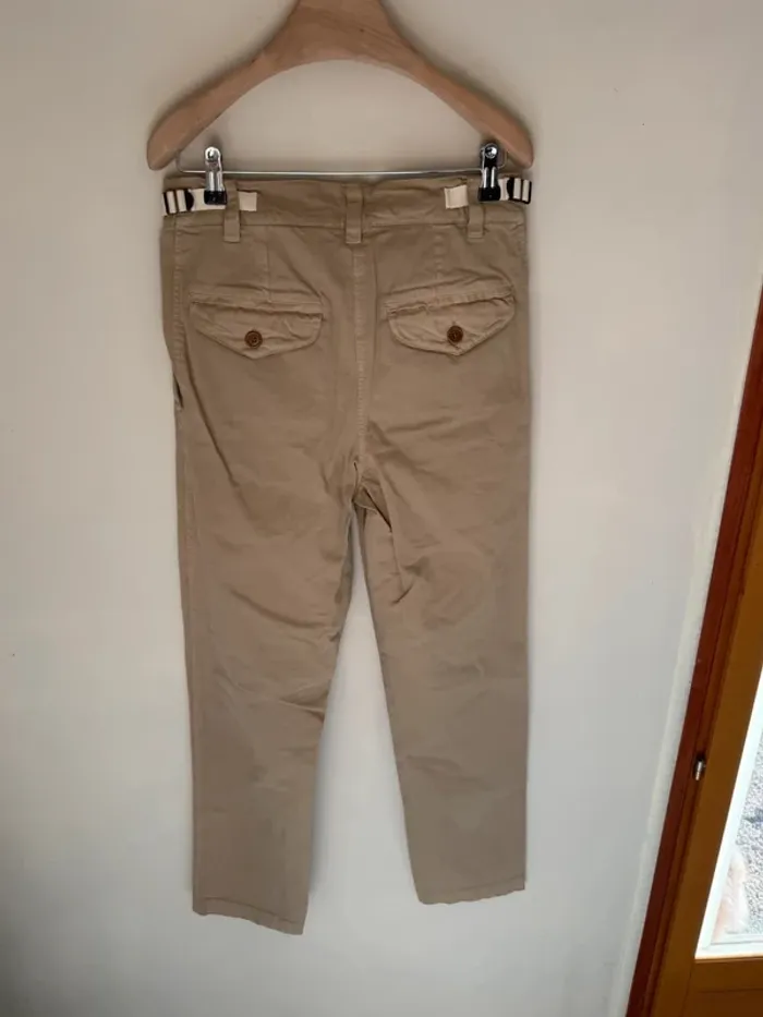 Pantalon beige Isabel Marant - photo numéro 2