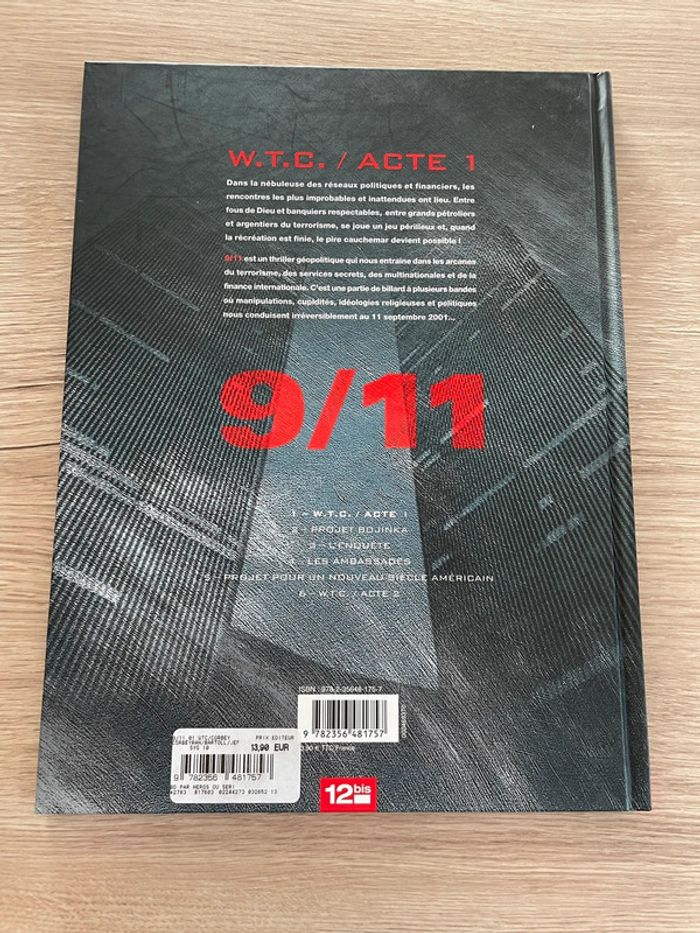 Bd 9/11, volumes 1-2-3 - neufs - photo numéro 3
