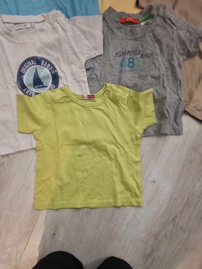 Lot 6 tee-shirts MC - photo numéro 2