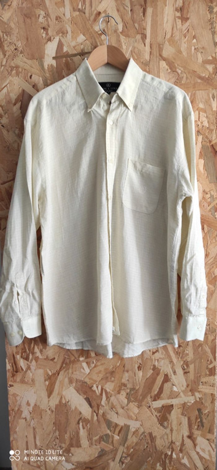 Chemise blanc cassé Look&Like
