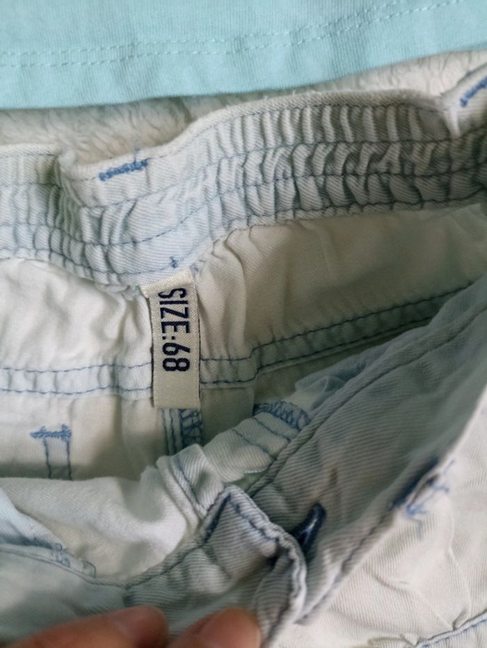 Ensemble t-shirt + short en jean - photo numéro 3