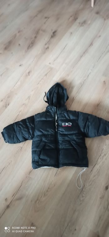 Doudoune 4 ans noire