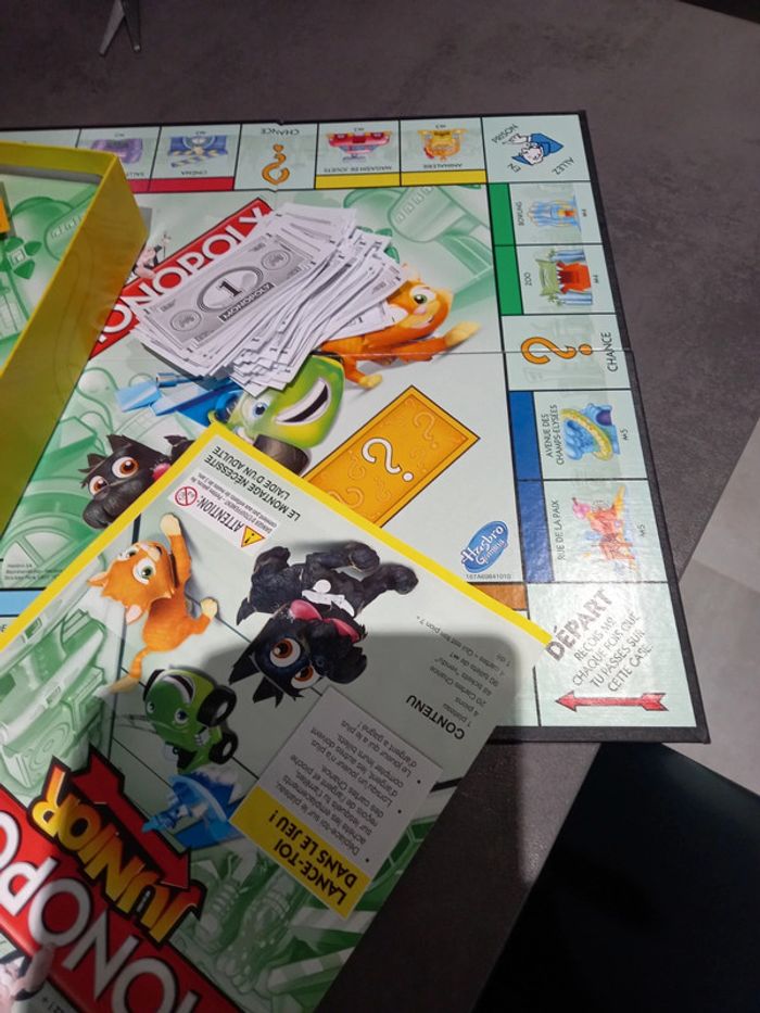 Jeu Monopoly junior - photo numéro 3