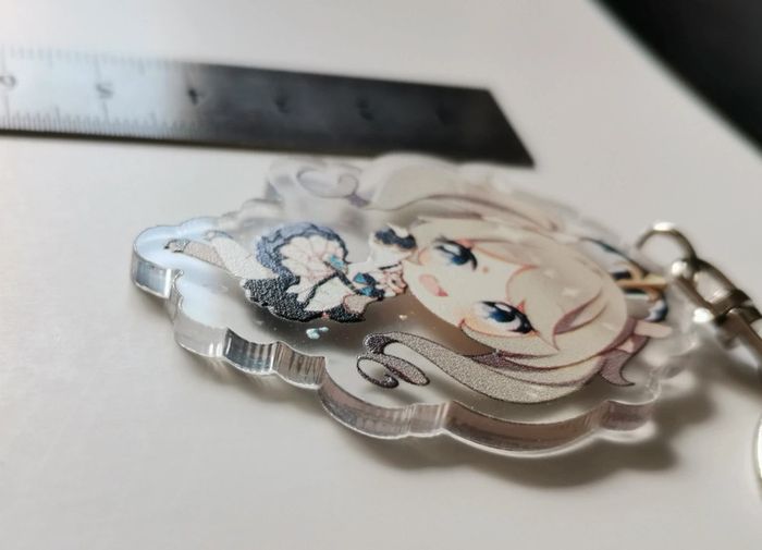 Porte-clés Genshin impact Barbara - photo numéro 2