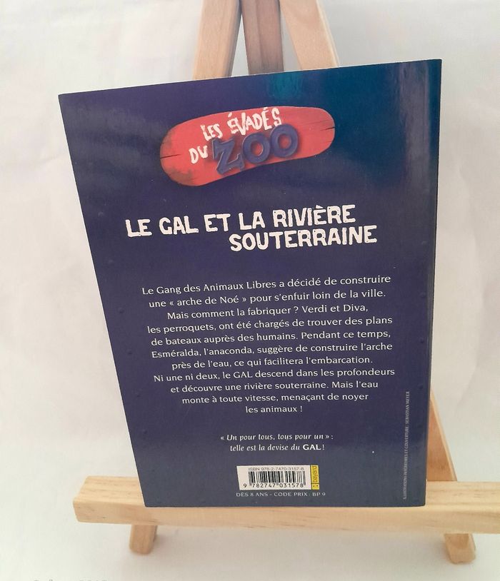 Les évadés du Zoo Tome 3 Le Cal et la rivière souterraine - photo numéro 2