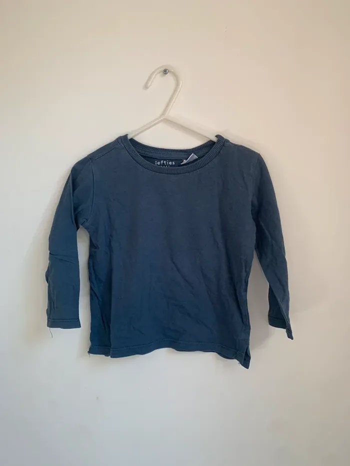 T-shirt à manches longues bleu Lefties Baby – Taille 12/18 mois