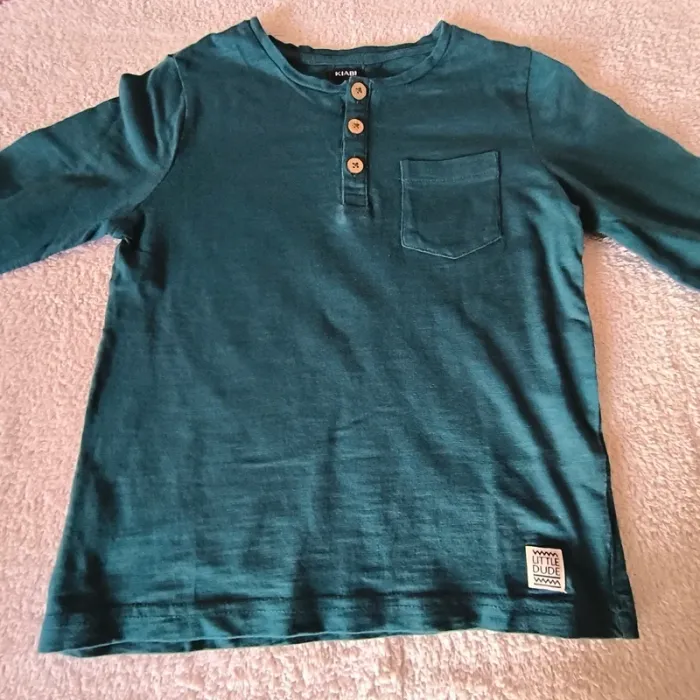 Tee-shirt manches longues, mixte, Kiabi, 5 ans - photo numéro 6