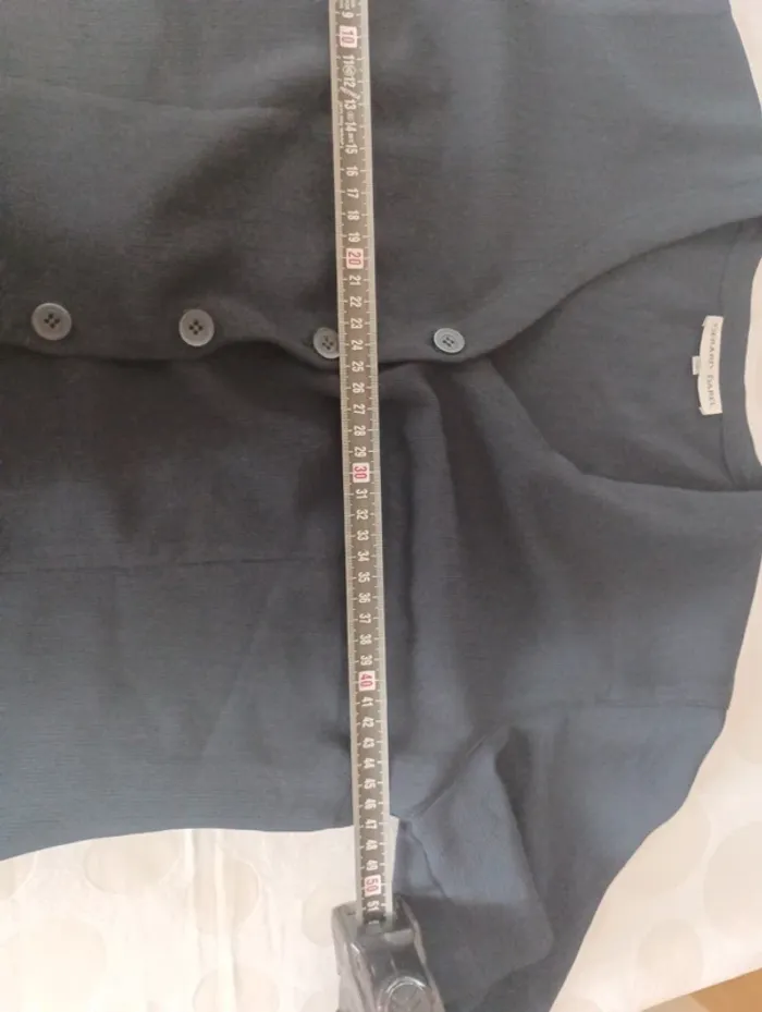 Tee shirt blouse femme manches courtes Gérard Darel taille 42 rétro vintage - photo numéro 8