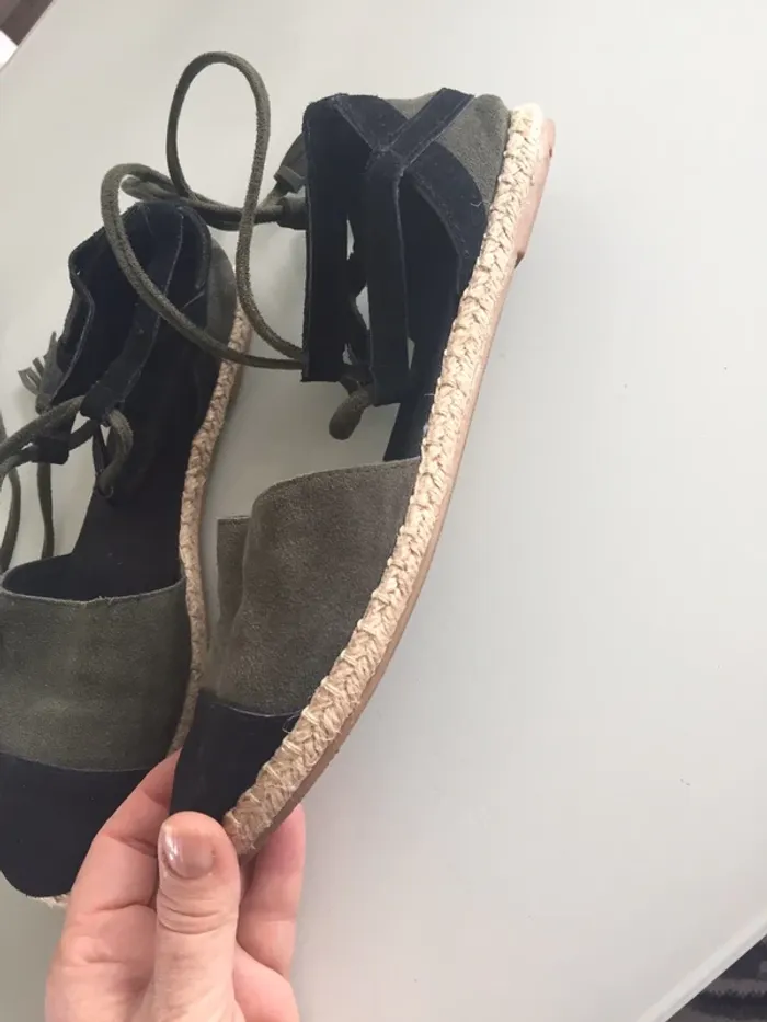 Espadrille a lacets - photo numéro 5