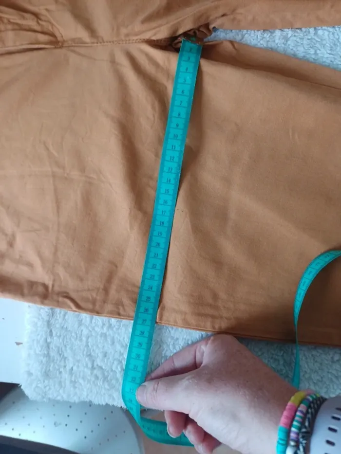 Pantalon chino moutarde - photo numéro 4