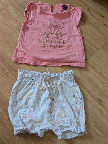 Ensemble short t-shirt