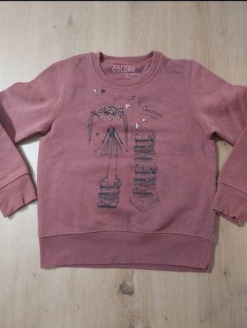 Pull sweat fille 6 ans