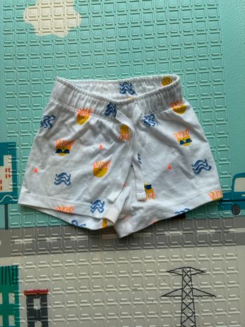 Short garçon 3 moi