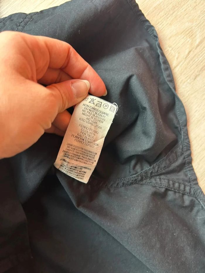 Chemise noire Replay style mécanicien patchs “Authorized Service” vintage - photo numéro 8