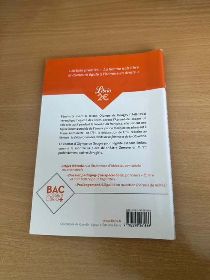 Déclaration des droits de la femme et de la citoyenne - photo numéro 2
