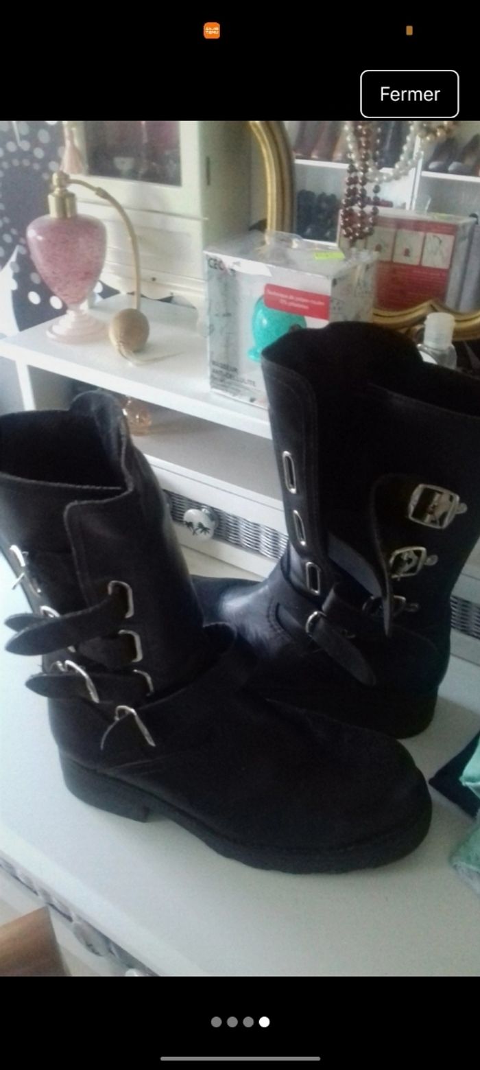 Bottes de moto homme