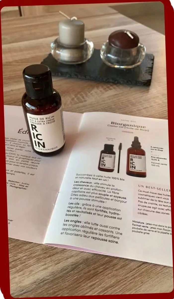 Huile de  ricin - photo numéro 8
