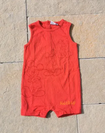 Grenouillère été disney mickey 6 mois