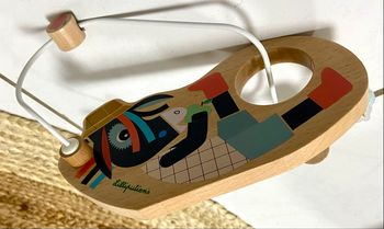 Petit jeu de motricité ane de la marque lilliputiens en bois et metal