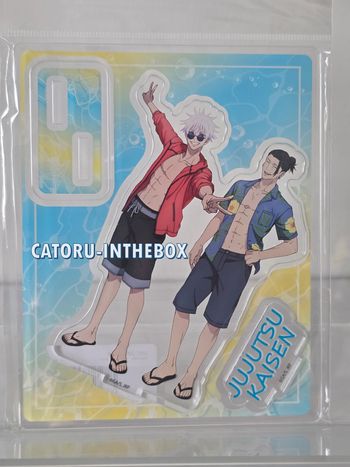 Acrylic Stand Jujutsu Kaisen : Satoru Gojo & Suguru Geto Mensore Beach version