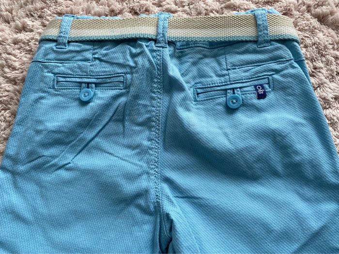 Ensemble chemise manches courtes et short avec ceinture 23 mois - photo numéro 4