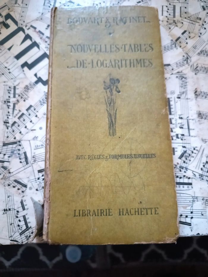 Nouvelles tables de logarithmes Hachette 1948 - photo numéro 6